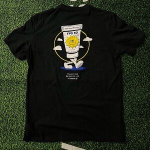 Black T with cool design